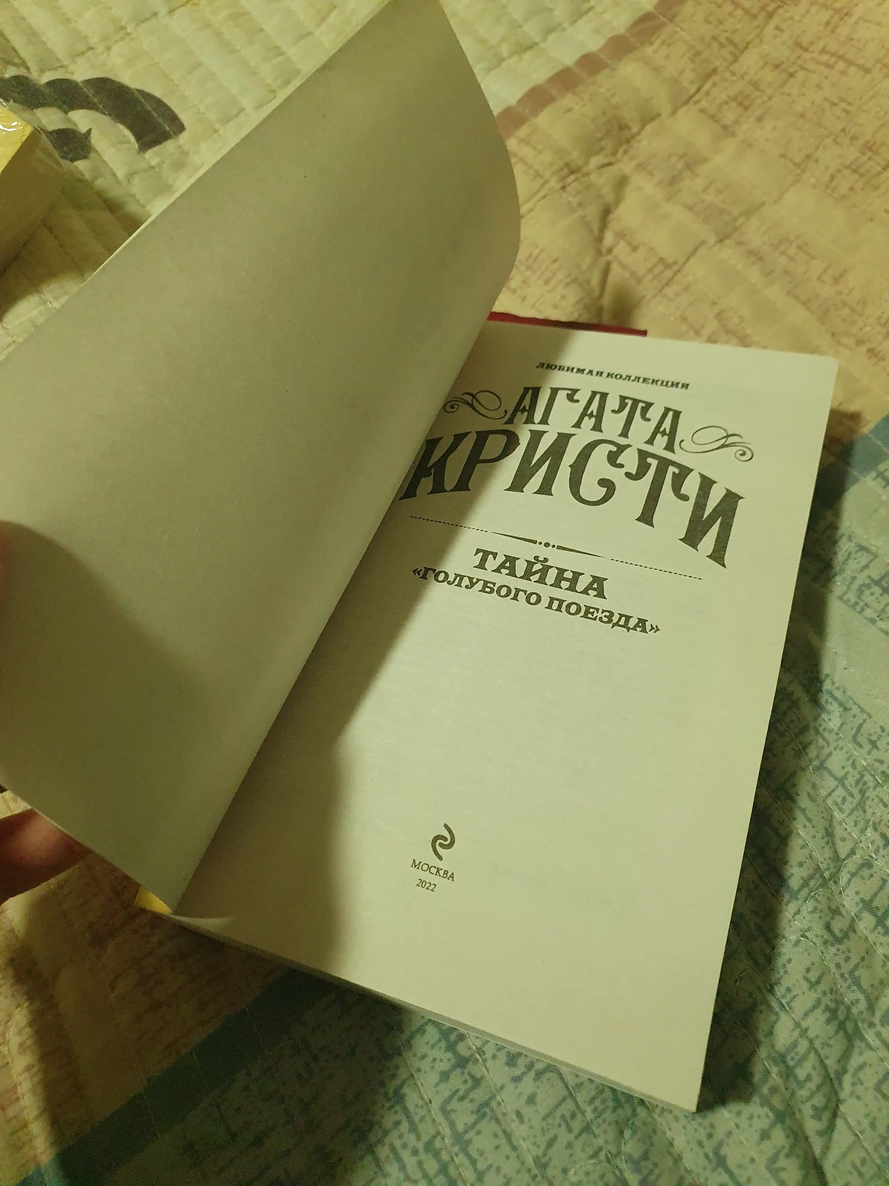 Tayna golubogo poyezda. Agata Kristi