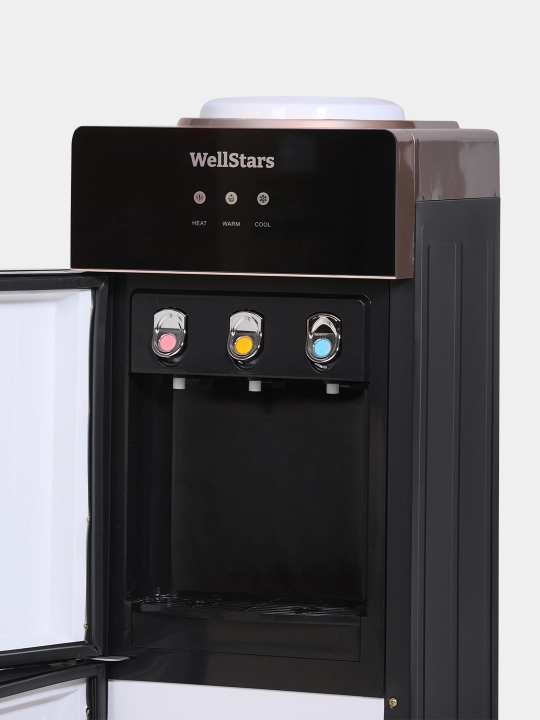 Kompressorlik suv kuleri WellStars, oynali, pastgi qismi shkafli