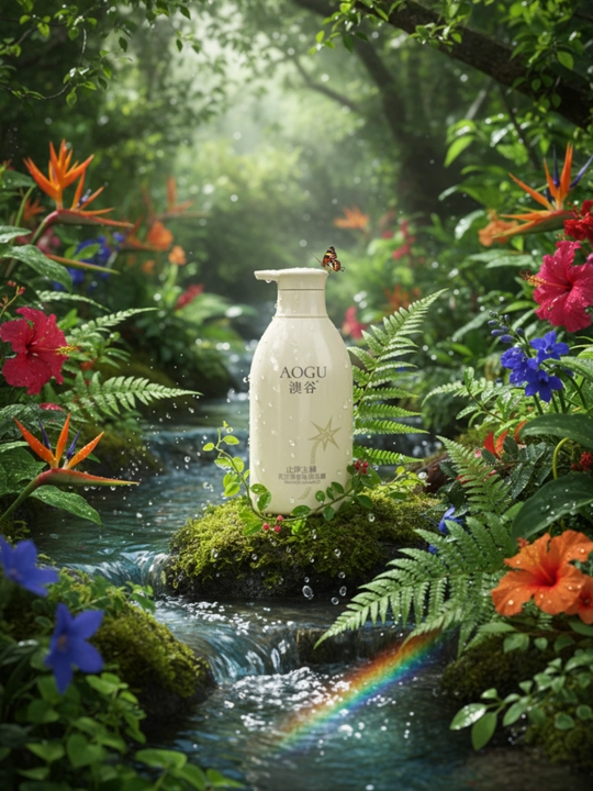 Shampun Gulli aromat, qazg'oqqa va qichishishga qarshi, 72 soat davomida yangilik, 550 ml