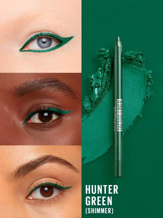 Maybelline New York Tattoo gelli ko'z layneri - 817 Hunter Green