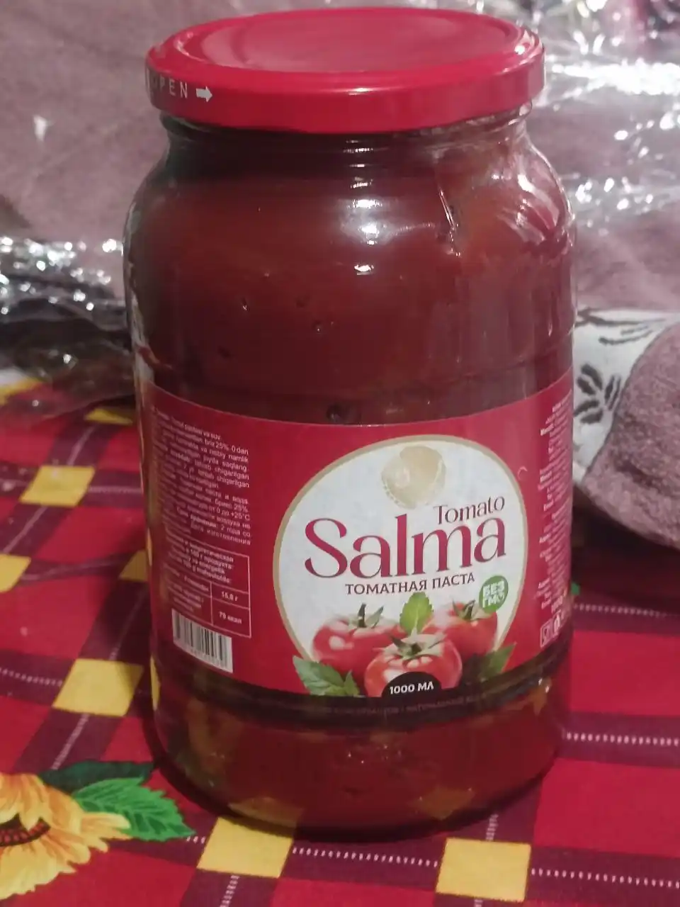 Tomat pastasi ''SALMA'', 1000 ml