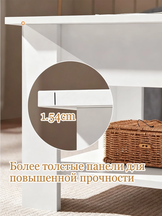 Тумба - стеллаж для телевизоров, напольная, 135*45*48 см