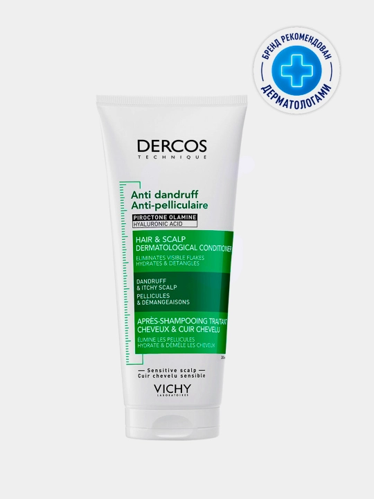 Vichy Dercos soch konditsioneri, qazg‘oqqa qarshi, 200 ml