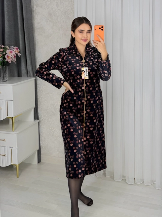 Xalat ayollar uchun, bambuk, uy uchun - 