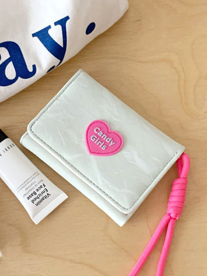 Компактный кошелек для женщин и девочек, cardholder