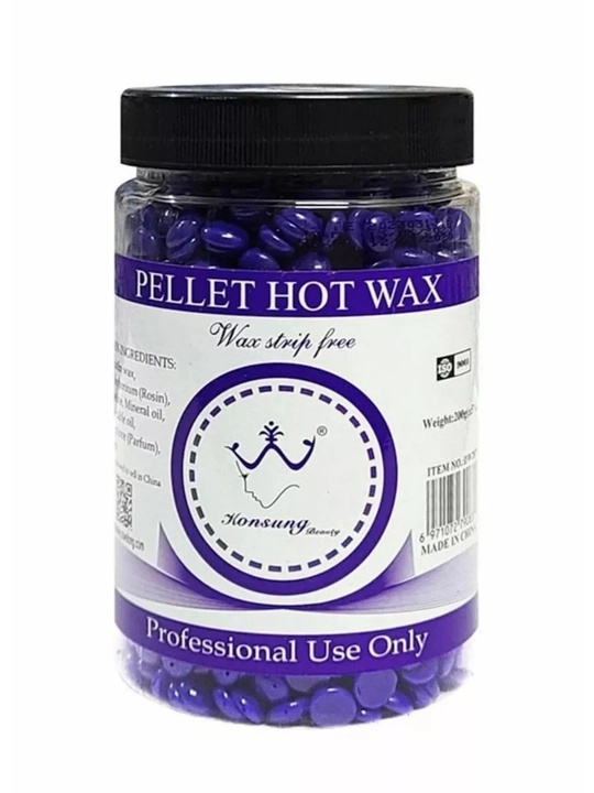 Depilatsiya uchun grunullangan mum Hot Wax Professional, 200 gr - 