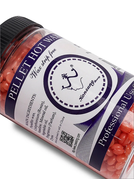 Depilatsiya uchun grunullangan mum Hot Wax Professional, 200 gr