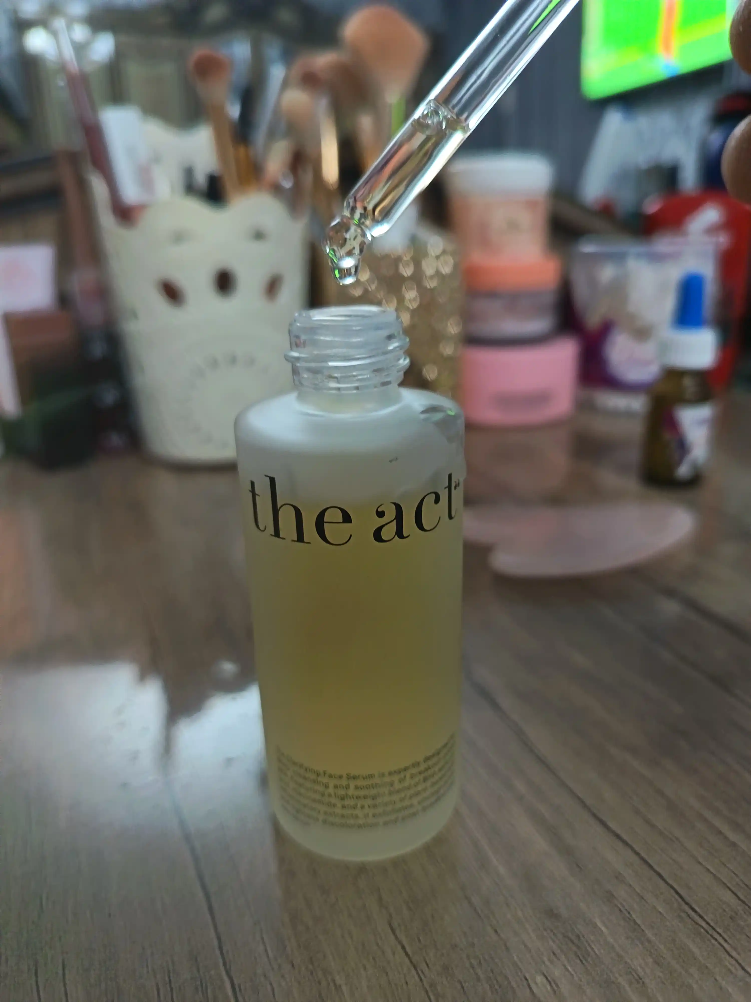 Сыворотка для кожи лица The Act, увлажняющая, очищающая, для сияния, подарочный набор