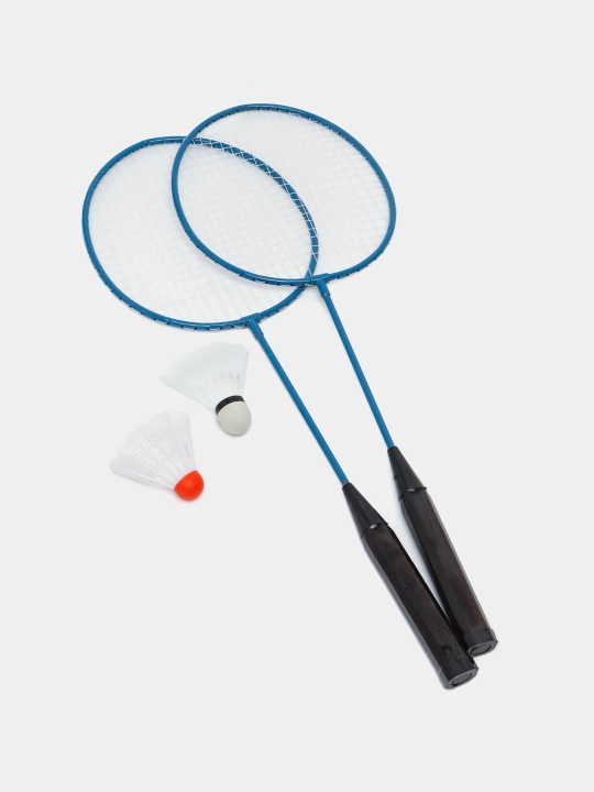 Badminton to'plami: 2 ta raketka volanchiklar bilan