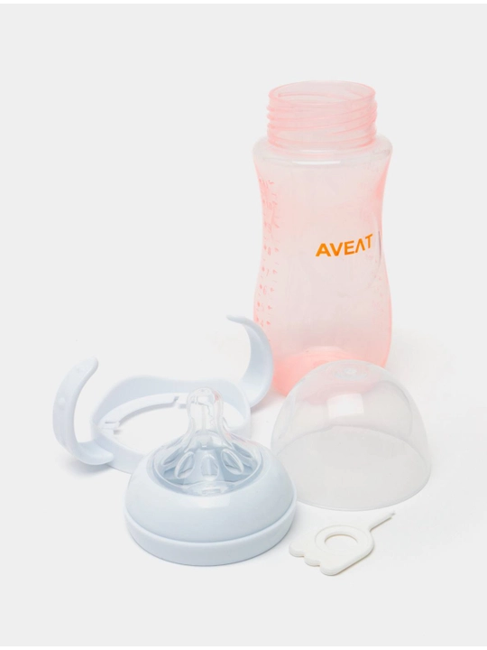 Bola uchun sut idishi AVEAT, tutqichlari bilan, 260 ml - 