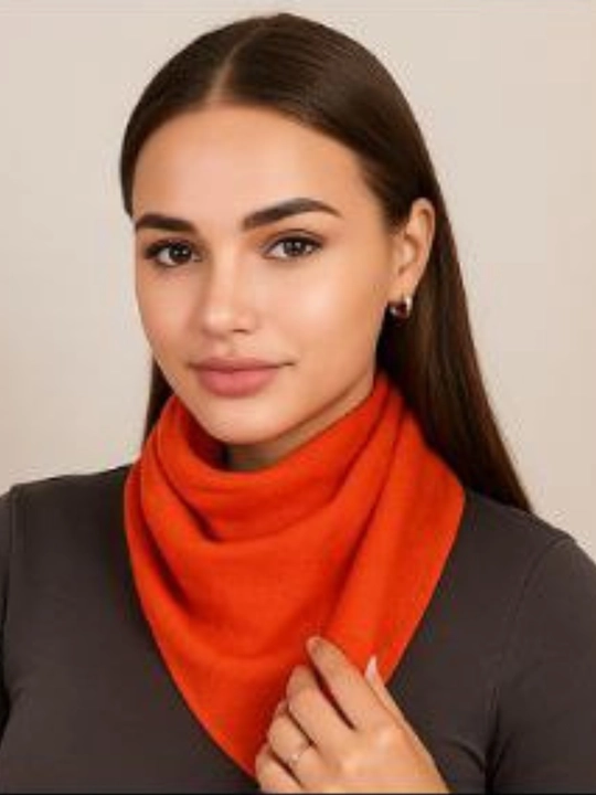 Платок для девушек и женщин, в разных цветах, размер 90×90 см