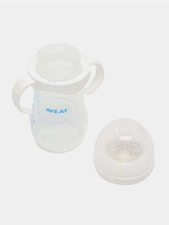 Bola uchun sut idishi AVEAT, tutqichlari bilan, 260 ml