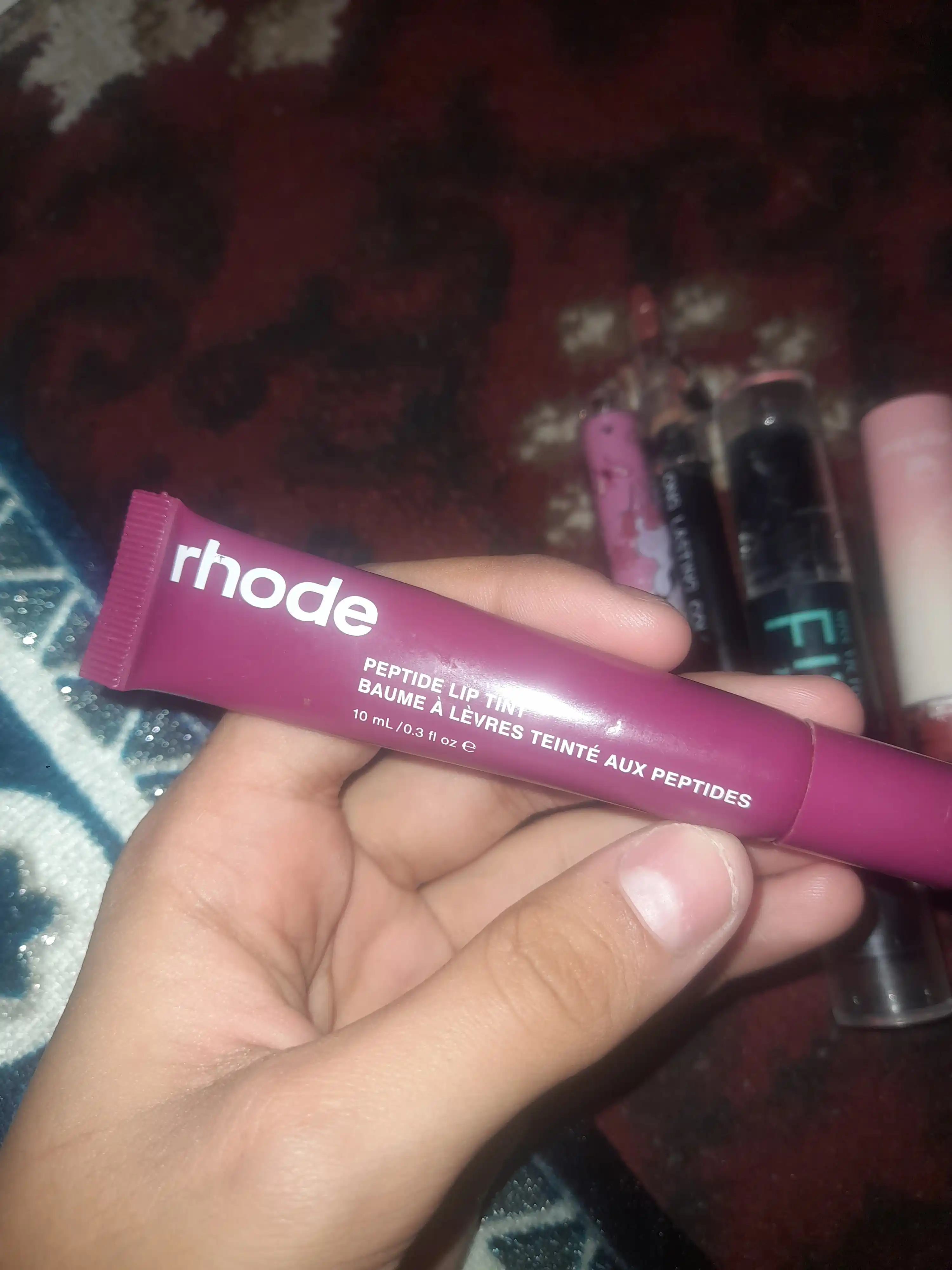 Rhode губная помада, тонированная, жидкая, тинт для губ Peptide Lip Tint