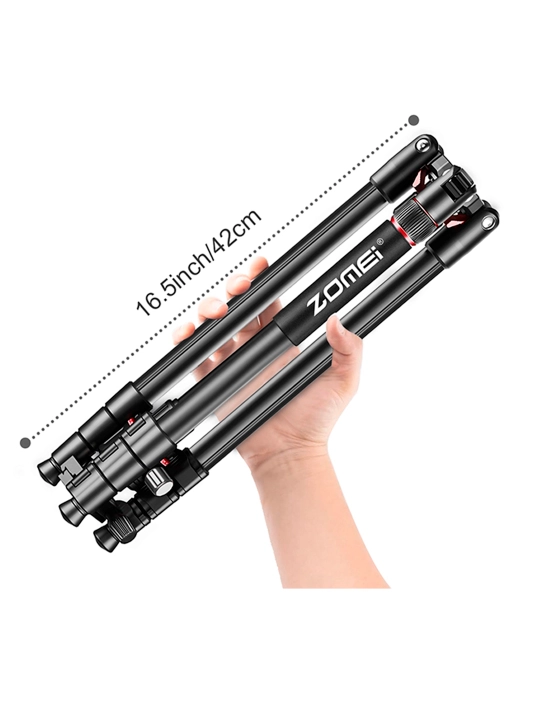 ZOMEI Q173 professional alyuminiy qotishma tripod, Monopod, to'p boshi