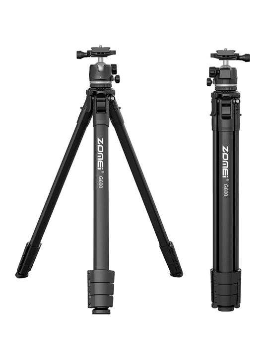 Zomei G600 portativ engil alyuminiy qotishma shar boshli sayohat tripodi - 