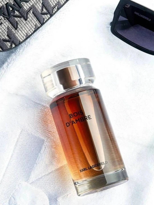 Erkaklar uchun xushbo'ylangan suv Karl Lagerfeld Bois D'Ambre, 100 ml - 