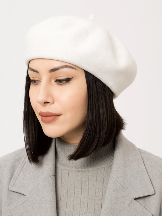 Beret, ayollar uchun beret, qizlar uchun shapka,qishki shapka, ikki qavatli shapka