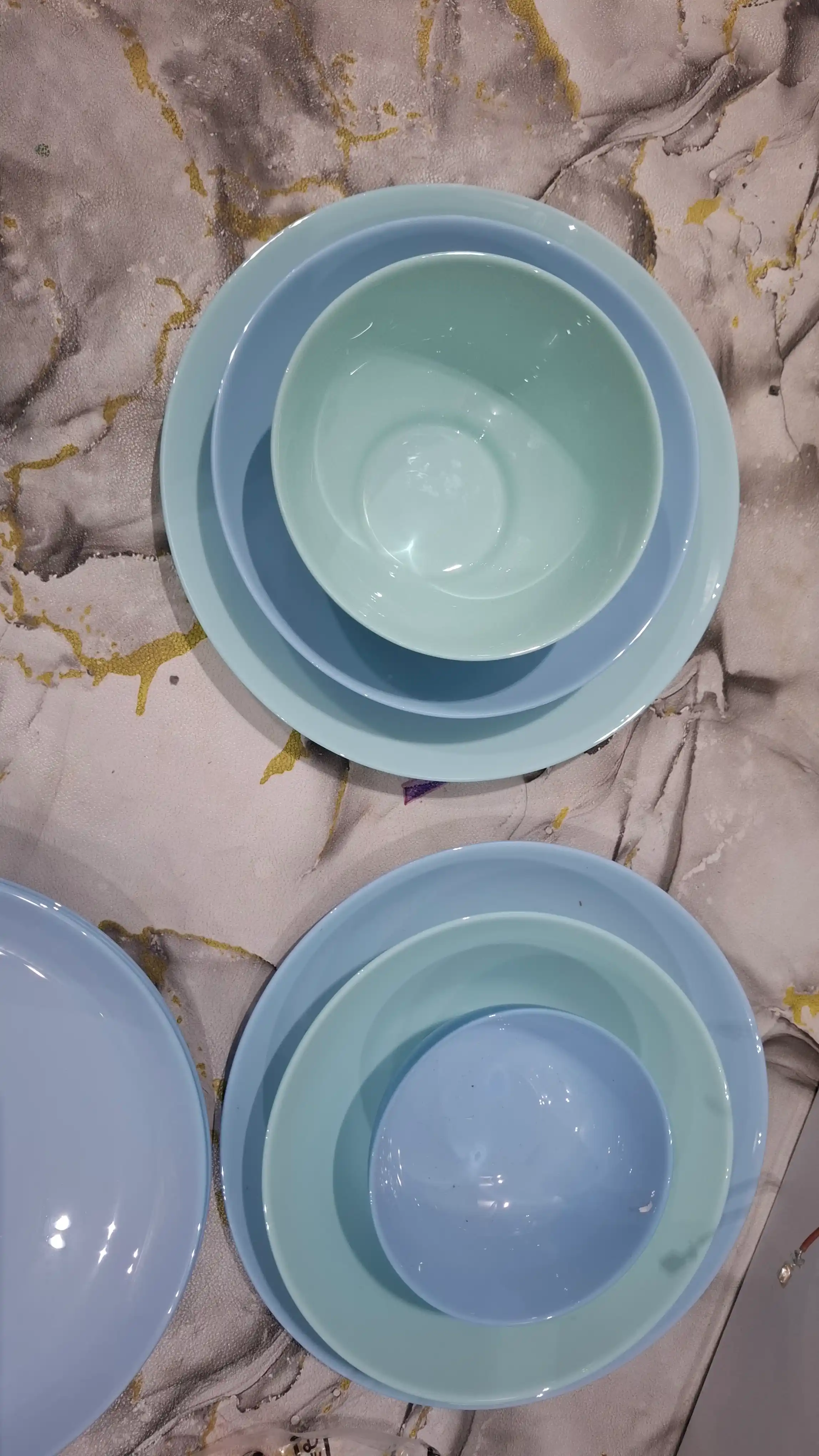 Salat idishlari Luminarc Diwali Light Blue, 12 sm, to'plamda 6 dona
