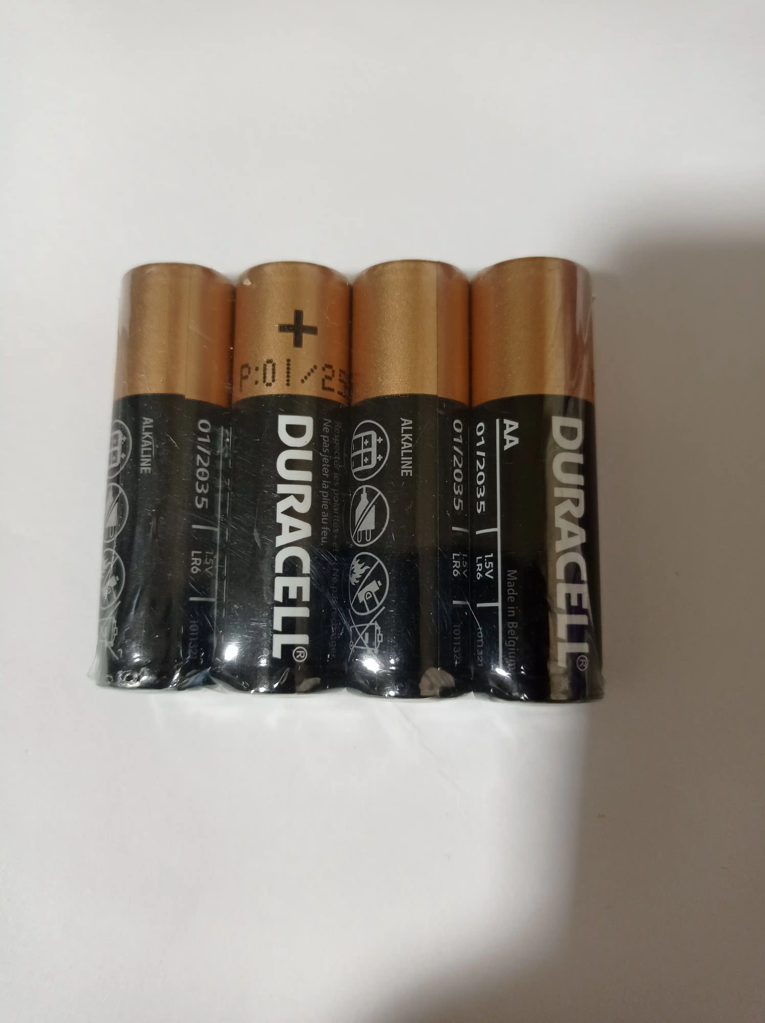 Батарейки Duracell, ААА и АА, 1,5В, 4 шт