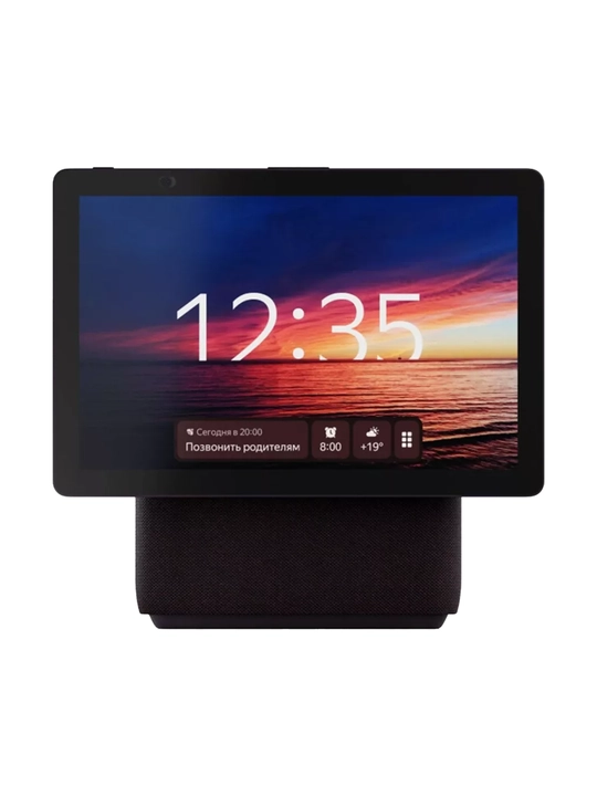 Yandex aqlli kolonka Duo Maks stantsiyasi Alise bilan Zigbee, 60Vt Bluetooth, Wi-Fi, RGB