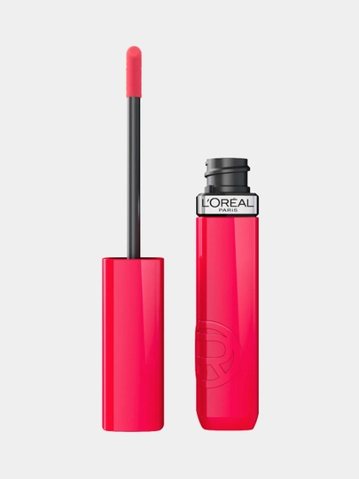 Жидкая помада для губ L'Oreal Paris Infaillible Laque Resistance 410 Rouge Poppy 4.5 мл - 