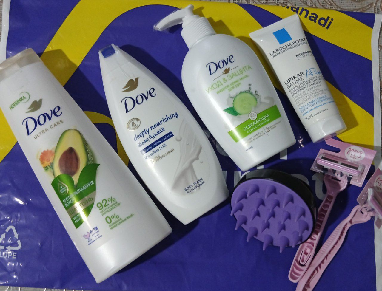 Bir martalik ayollar ustara DORCO Eve 3, 1 dona