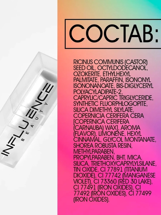 Помада стик для губ INFLUENCE BEAUTY тон 03, 06, 07, 10, 14, 4 гр