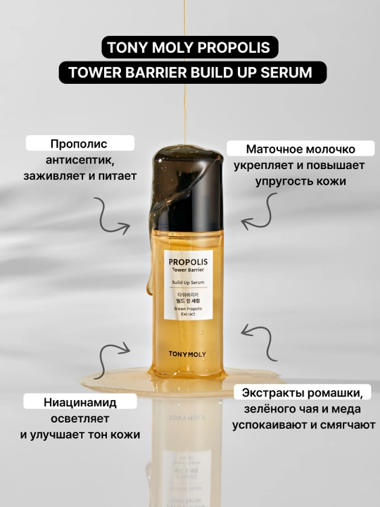 Сыворотка для лица Propolis Tower Barrier Build Up Serum, 60 мл