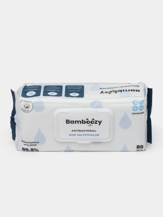 Гипоаллергенная влажная салфетка Bamboozy