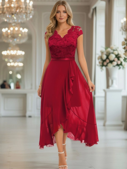 Dantelli ziyofat libosi - 