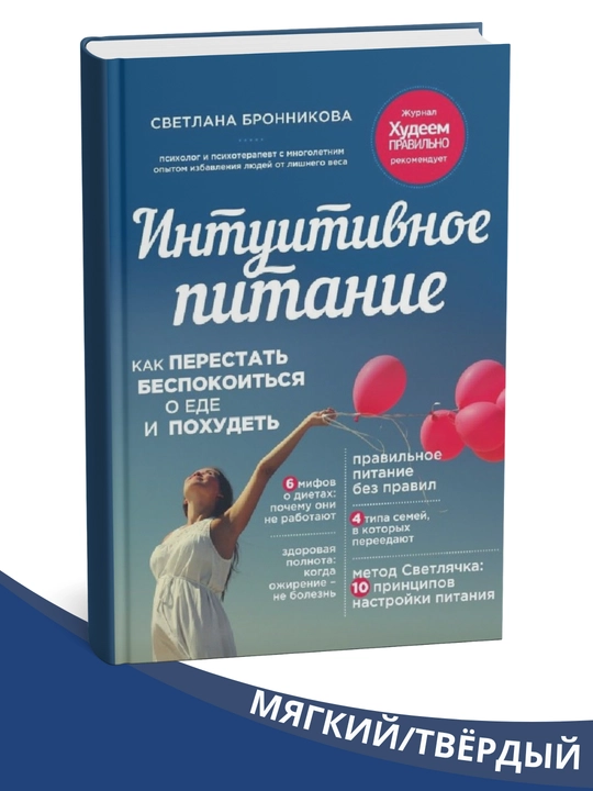 Intuitiv ovqatlanish.Oziq-ovqat haqida tashvishlanishni qanday to'xtatish va vazn yoqotish - 