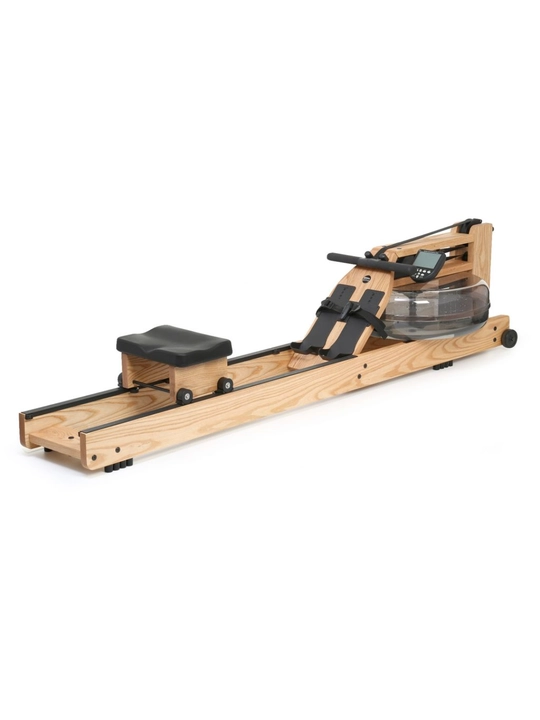 S4 monitorli WaterRower Series Oak eshkak eshish trenajyori, tabiiy eman - 