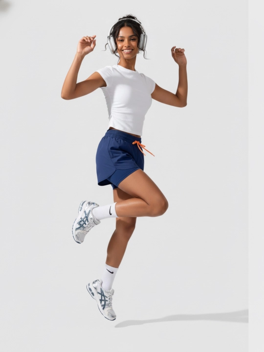 Ayollar uchun sport shortilari, taysli juft, fitnes, yoga uchun