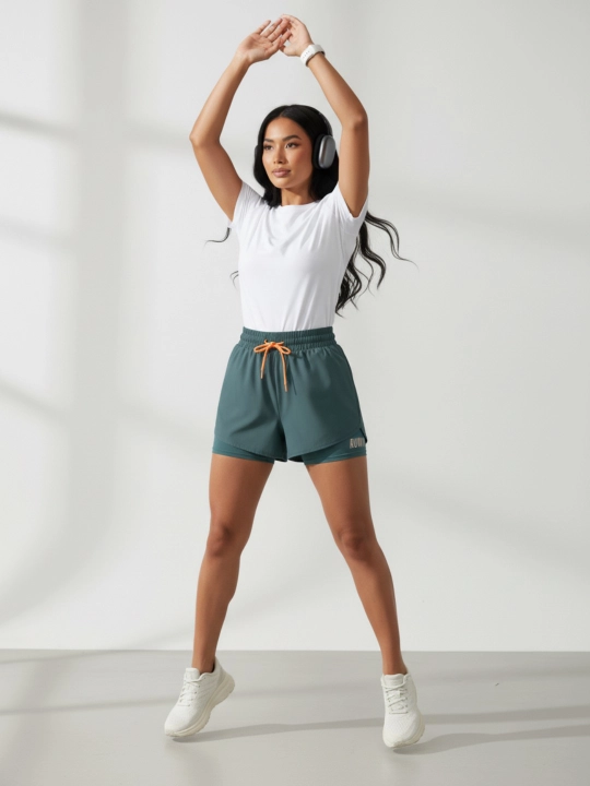 Ayollar uchun sport shortilari, taysli juft, fitnes, yoga uchun
