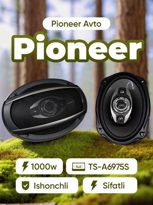 Pioneer TS-A6975S 1000w 2 donasi - 