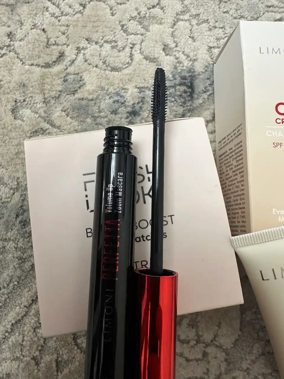 Тушь для ресниц объем и удлинение Limoni Perfetta Volume Up Zoom Mascara, тон 01 black