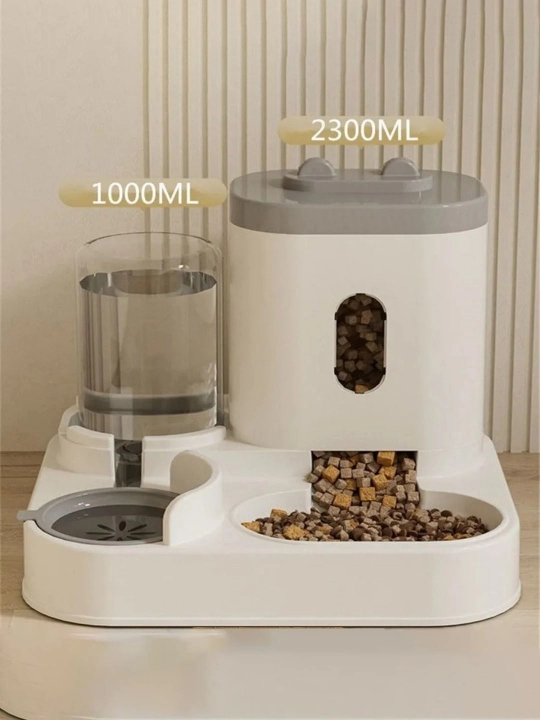 Mushuk va itlar uchun aqlli avtomatik besleme. Taymer, dispenser. Katta sig'imi 4L