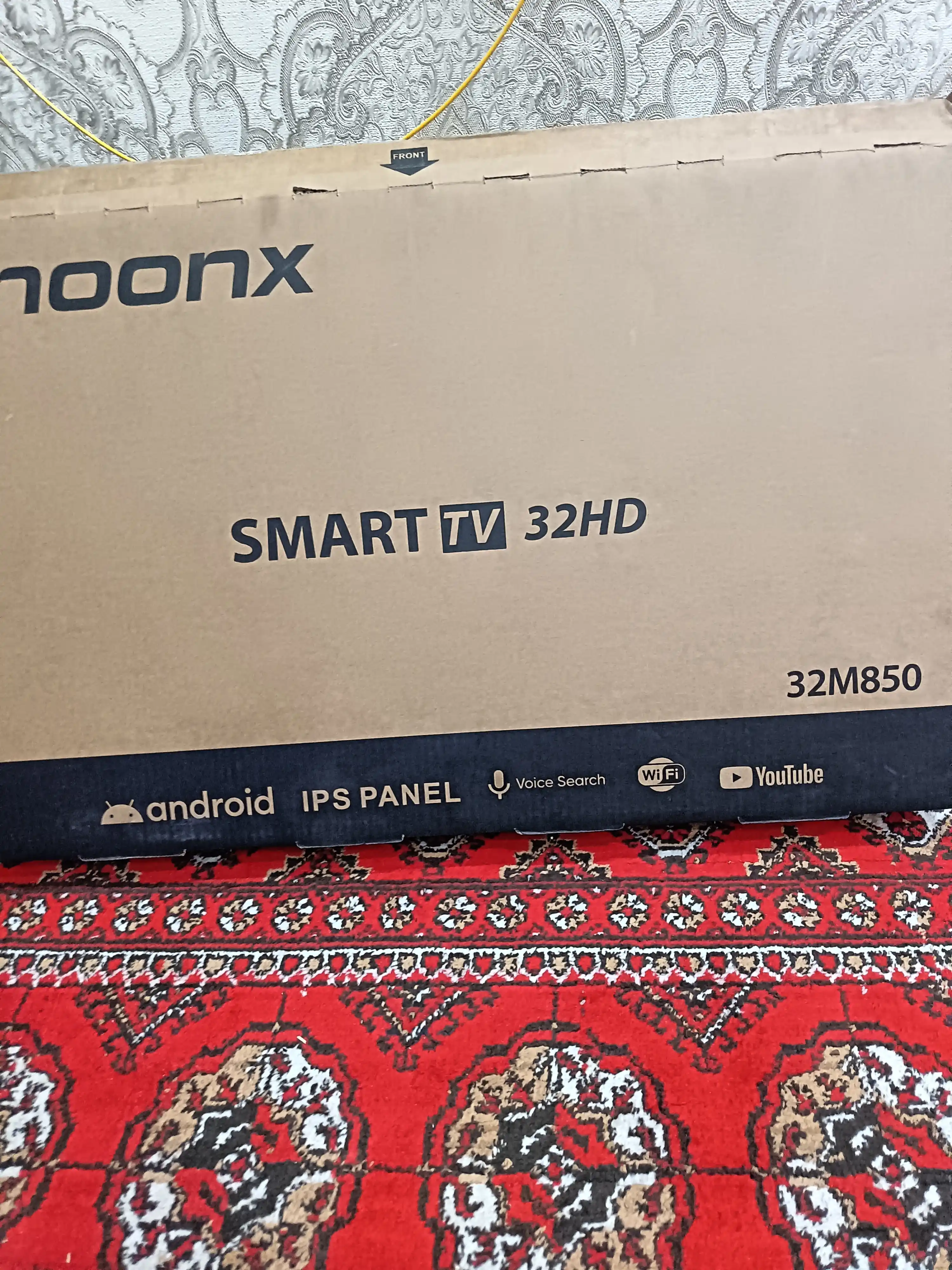 Телевизор MoonX 32", 43", 55" 4K UHD/Full HD, Smart TV, голосовое управление + 2 пульта