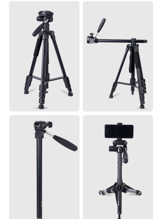 Zomei M1 raqamli kamera uchun professional engil alyuminiy qotishma video tripod