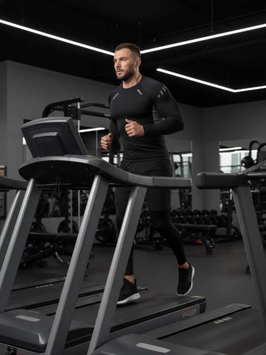 Kompression kostyum 3 1da, sport termo kiyim, rashgard, katta o'lchamli tayts va short