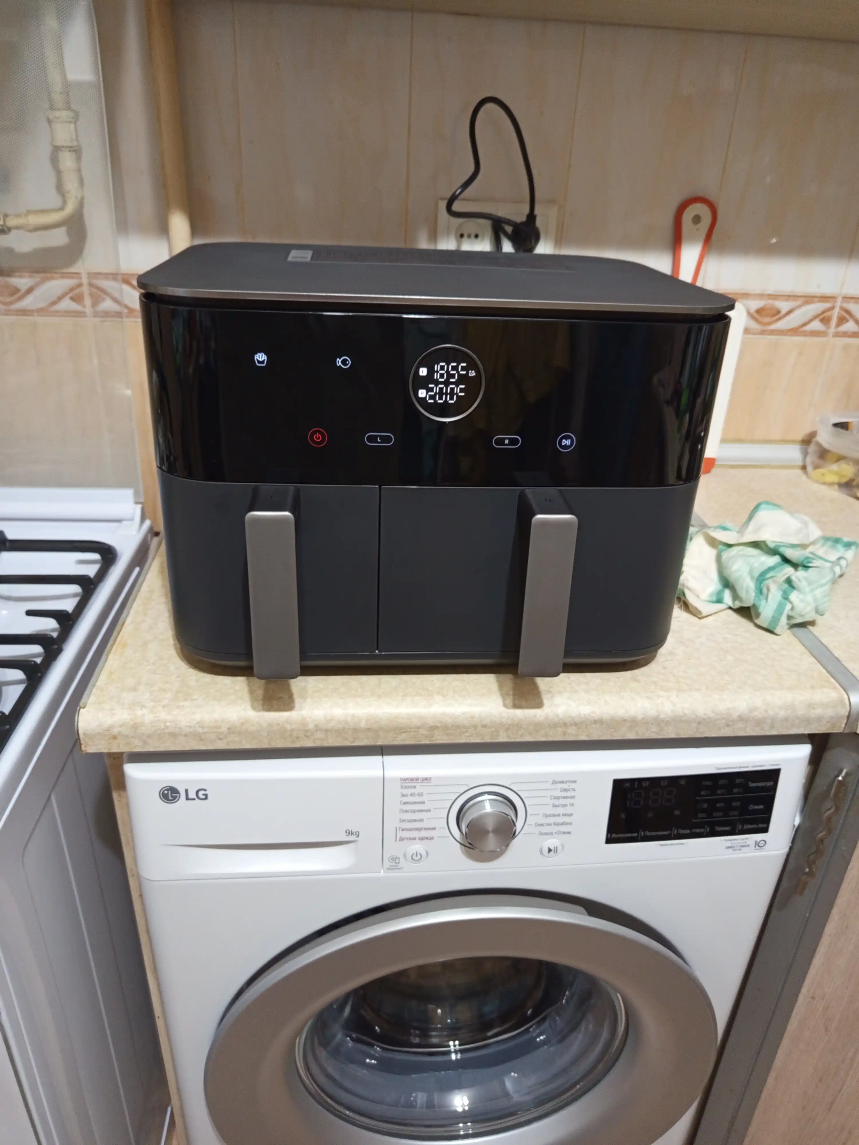Xiaomi Smart Air Fryer aqlli aerogril 4,5L, 6,5L, Dual Zone, 10L,12L frityurnitsa