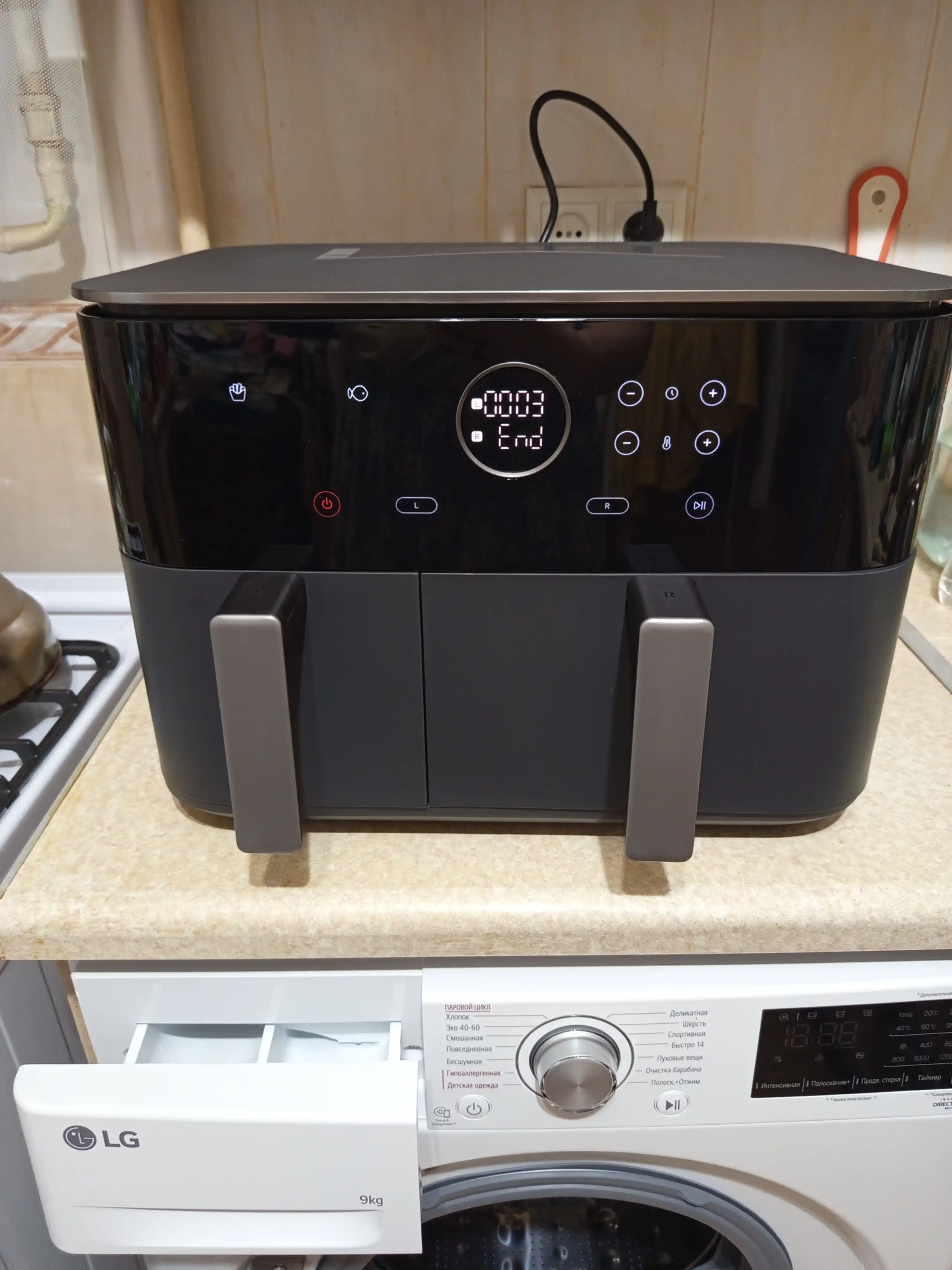 Xiaomi Smart Air Fryer aqlli aerogril 4,5L, 6,5L, Dual Zone, 10L,12L frityurnitsa
