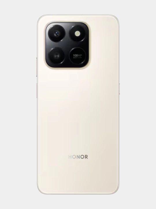 Smartfon HONOR X7d, namlikdan himoya, NFC, 6/128, 8/256GB, 6.77’ zarbaga chidamli