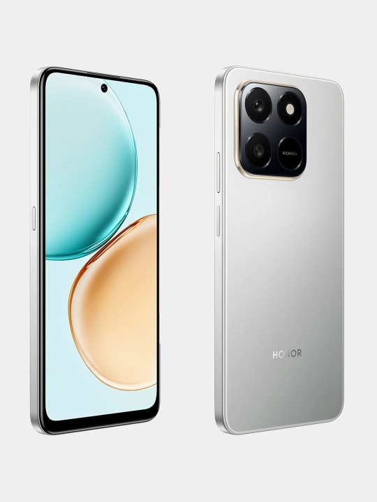 Смартфон Honor X7d, защита от влаги, NFC, 6/128, 8/256 Гб, ударопрочность 6,77 дюйма