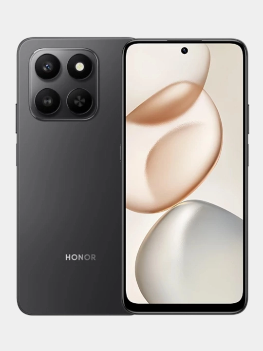 Smartfon HONOR X7d, namlikdan himoya, NFC, 6/128, 8/256GB, 6.77’ zarbaga chidamli