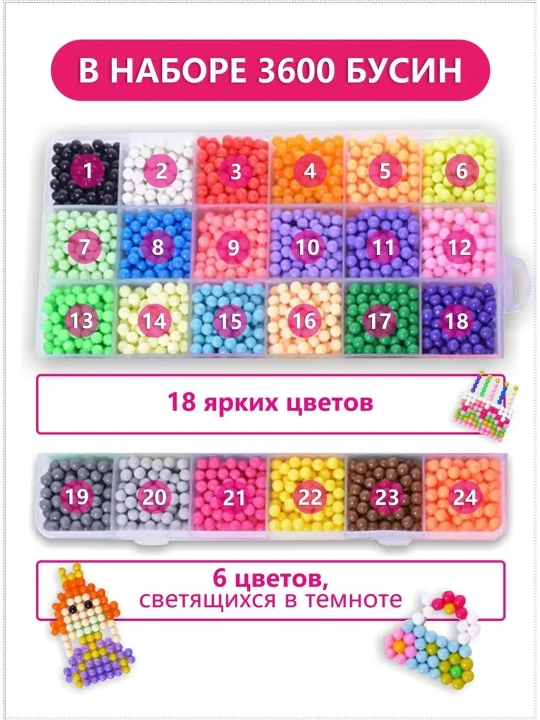 Aqua mozaikasi, boncuk mozaikasi, Yangi yil sovg'asi
