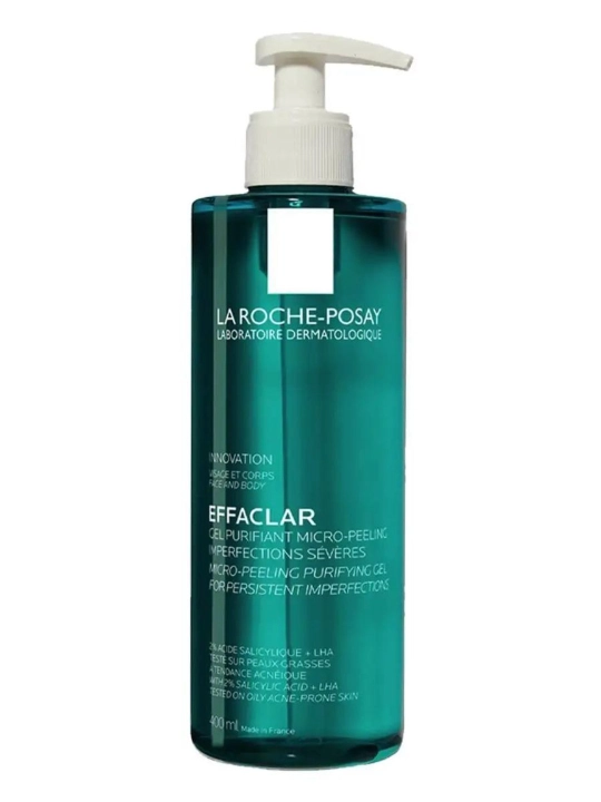 Effaclar Kuchli nuqsonlari bo‘lgan teri uchun tozalovchi gel 400 ml