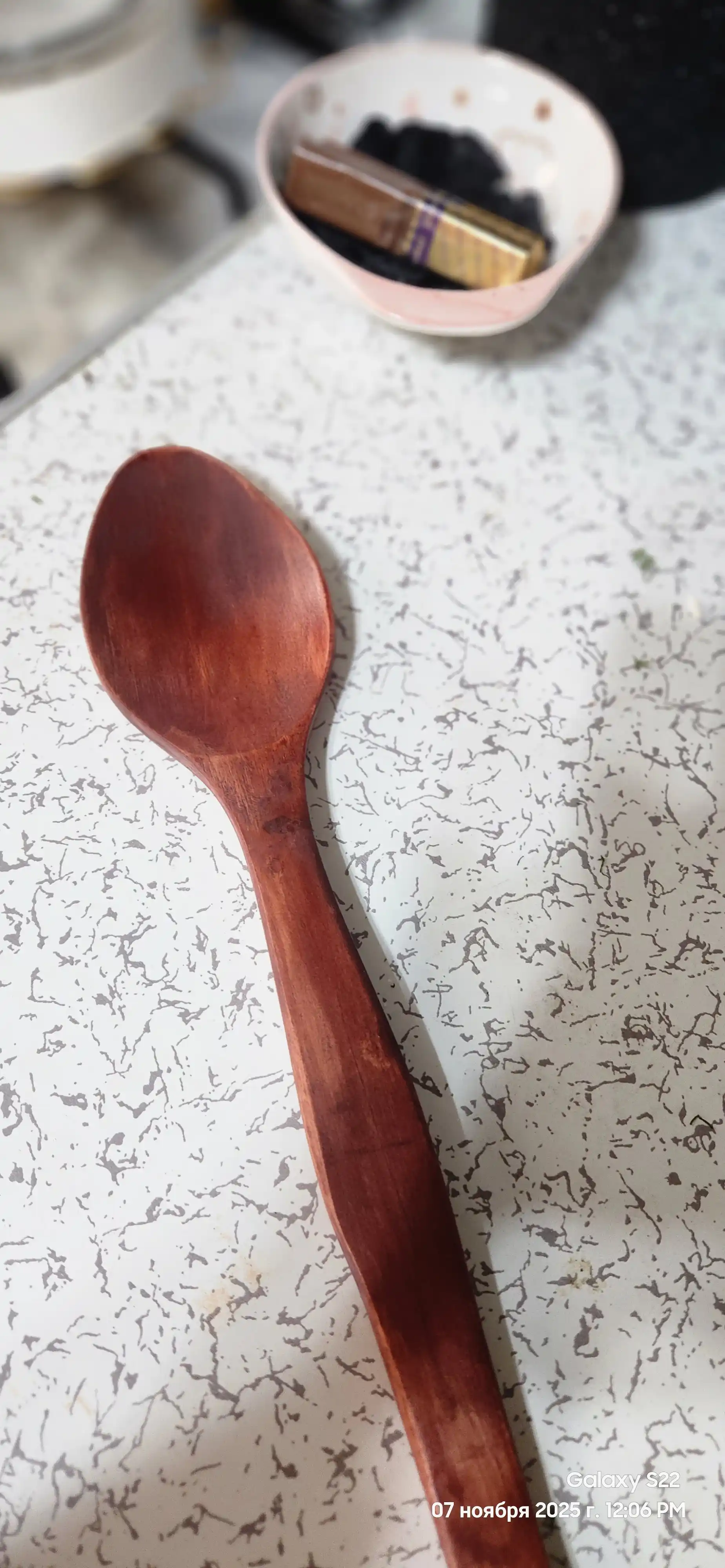Bambukdan tayyorlangan yog‘och qoshiq