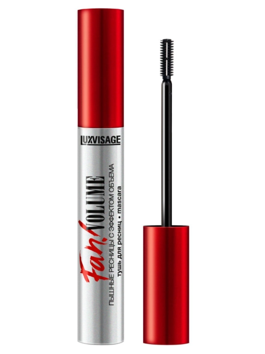 Fan kiprik bo‘yog‘i! Hajm effektiga ega qora VOLUME 8 ml LUXVISAGE - 