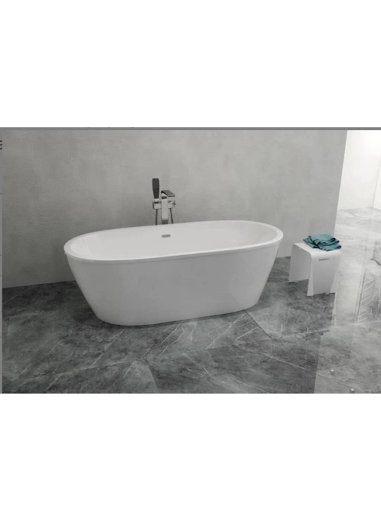 Akril vanna 1MARKA TONDO 174×80 sm — LED yoritgichli zamonaviy dizayn